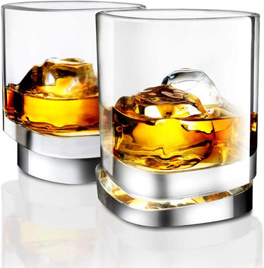 JoyJolt Aqua Premium Whiskey Glass