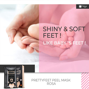 Foot peel mask, 2 Pairs peel, make your feet Soft, exfoliating foot