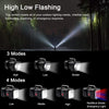 Rechargeable Flashlight, Alpswolf LED Spotlight Flashlight 10000mAh