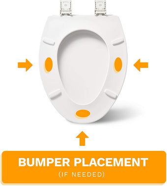 SlimEdge Simple Bidet Toilet Attachment Dual Nozzle