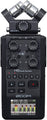 Zoom H6 All Black (2020 Version) 6-Track Portable Recorder, Stereo Microphones, 4 XLR