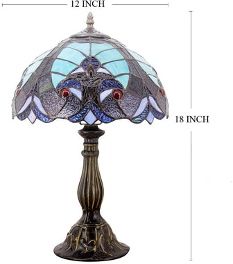 Tiffany Reading Light Stained Glass Lamp