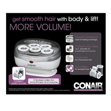 Conair Instant Heat Travel 1.5-Inch Hot Rollers