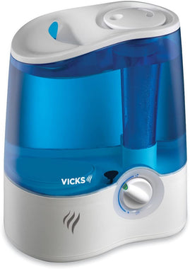 Vicks Ultrasonic Humidifier Cool Mist Humidifier to Help Relieve Cold