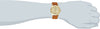 Unisex 97B135 Analog Display Japanese Quartz Brown Watch
