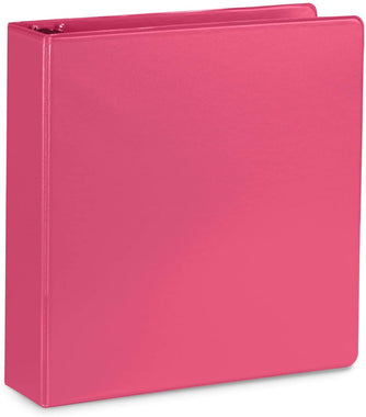 4 Pack 2 Inch 3 Ring Binders, Rugged Design for Home, Office, and School-Mulitcolored Bright