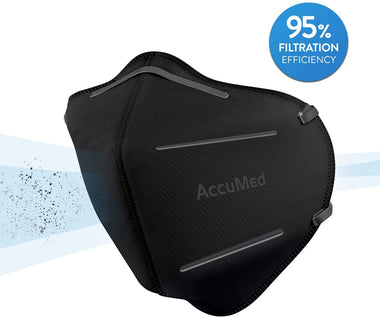 AccuMed Face Mask, Black
