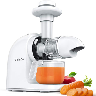 Masticating Juicer, CalmDo Slow Juicer Extractor with Ceramic Auger.