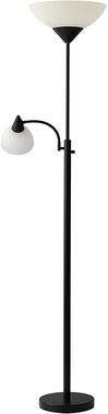Adesso 7202-01 Piedmont 71" Torchiere Reading Lamp
