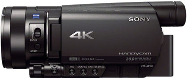 Sony 4K Camcorder FDR-AX100/B Video Camera