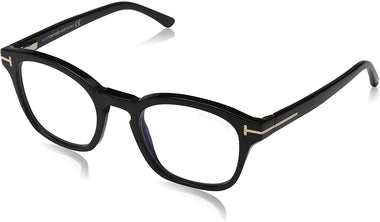 Eyeglasses FT 5532 -B 01V shiny black/blue, 49-21-140