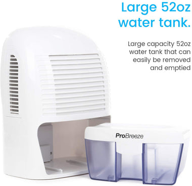 Pro Breeze Electric Mini Dehumidifier, 2200 Cubic Feet (250 sq ft)