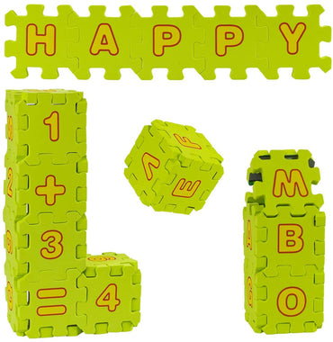 UNIH Building Stacking Blocks Set for Toddlers ( 114 PCS)