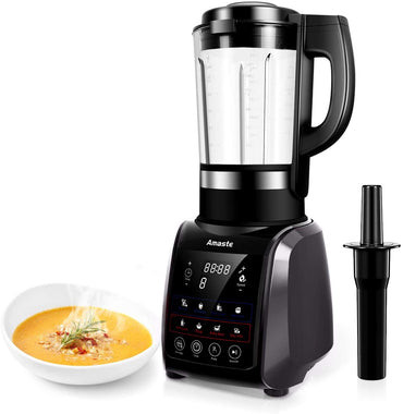 Amaste 1200W Cold and Hot Professional Countertop Blender.