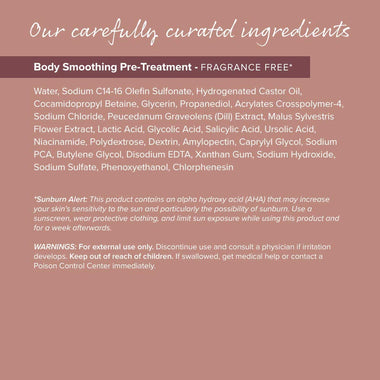 Advance Body Smoothing Pre-Treatment