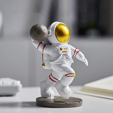 Dunk Astronaut Figure Statue Outer Space Themed Bedroom Decor