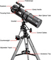 Telescope, Polaris 130EQ Newtonian Professional