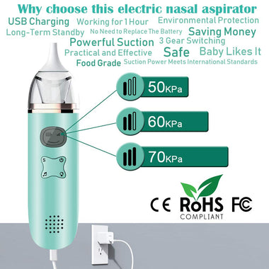 Electric Snotsucker - Baby Nasal Aspirator to Dreamer