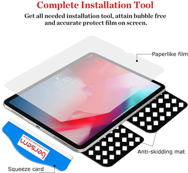BERSEM[2 Pack]Paperfeel Screen Protector Compatible with iPad Pro