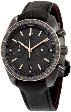 Speedmaster Moonwatch Chronograph Automatic Black Dial Mens Watch