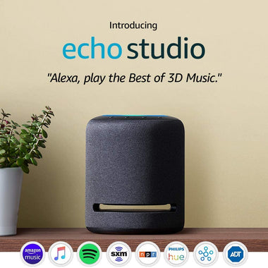 New Echo Studio - High-fidelity smart speaker with 3D audio