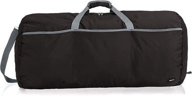 AmazonBasics Large Travel Luggage Duffel Bag, Black