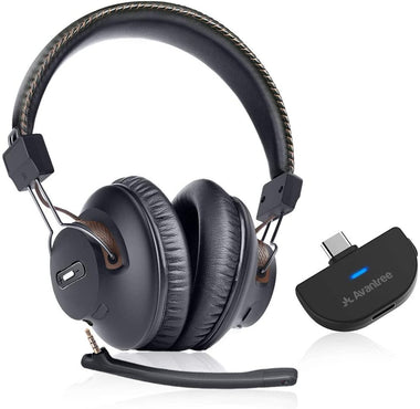 C519M 40 Hrs Wireless Gaming Headphones w/Bluetooth 5.0 USB