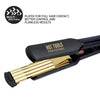Professional 24K Gold 3-in-1 Crimper & Flat Iron Combo