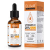 Premium 20% Vitamin C Serum For Face with Hyaluronic Acid, Retinol