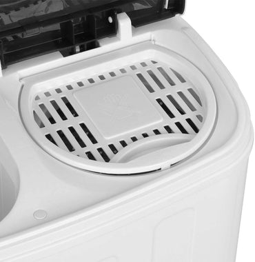 Super Deal Mini Twin Tub Washing Machine w/Wash and Spin Cycle