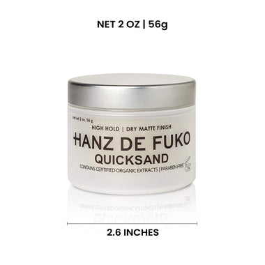 Hanz de Fuko Quicksand: Premium Men’s Hair Styling Wax