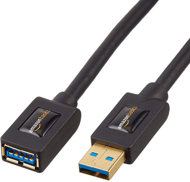Amazon Basics USB 3.0 Extension Cable - A-Male to A-Female Adapter