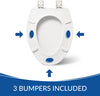 Bio Bidet by Bemis SlimGlow Simple Bidet Toilet