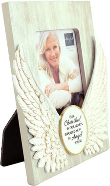 Angel Wings Memorial Photo Frame