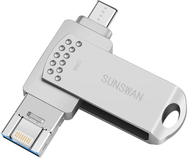 USB C Flash Drive for Phone Photo Stick  Sunswan Compatible iPhone iPad iOS Mac