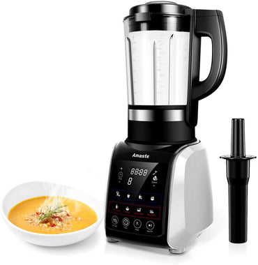 Amaste 1200W Cold and Hot Professional Countertop Blender.