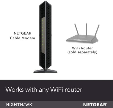NETGEAR Nighthawk Cable Modem CM1200 / Up to 2.5 Gigabits