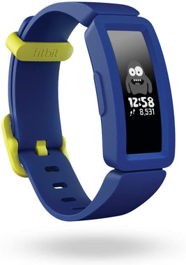 Fitbit Ace 2 Activity Tracker for Kids, 1 Count Night Sky + Neon Yellow