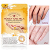 Hand Moisturizing Mask, (5 Pack) Honey and Milk Gloves