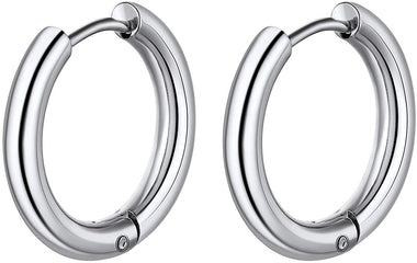 ChainsHouse 316L Stainless Steel Hoop Earrings