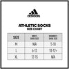 adidas Men's Athletic Cushioned Crew Socks (6-Pair)