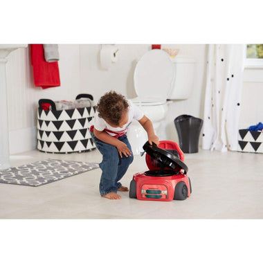 The First Years Training Wheels Racer Potty System Easy to Clean