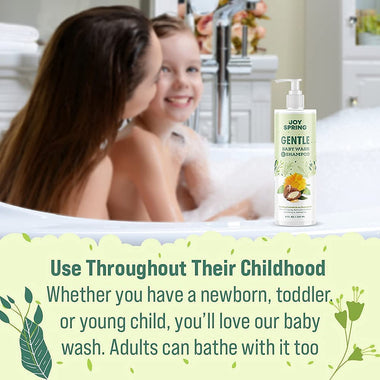 Natural Baby Wash and Shampoo