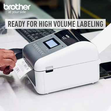 Brother TD4550DNWB 4-inch Thermal Desktop Barcode and Label Printer, for Labels