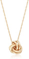 Ross-Simons 14kt Yellow Gold Love Knot Jewelry Set: Necklace and Earrings