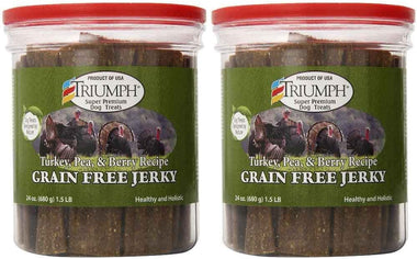 Triumph Dog Turkey, Pea, & Berry Grain Free Jerky