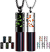 2PCS Aromatherapy Essential Oil Container Pendant Necklace