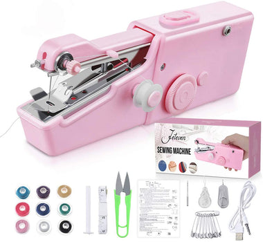 Jeteven Handheld Sewing Machine Mini Sewing Machine Portable Sewing Machine