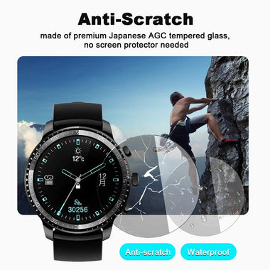 Tinwoo Smart Watch for Men, Support Wireless Charging, Bluetooth Fitness Tracker