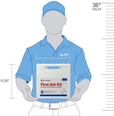 195 Piece OSHA Compliant First Aid Kit